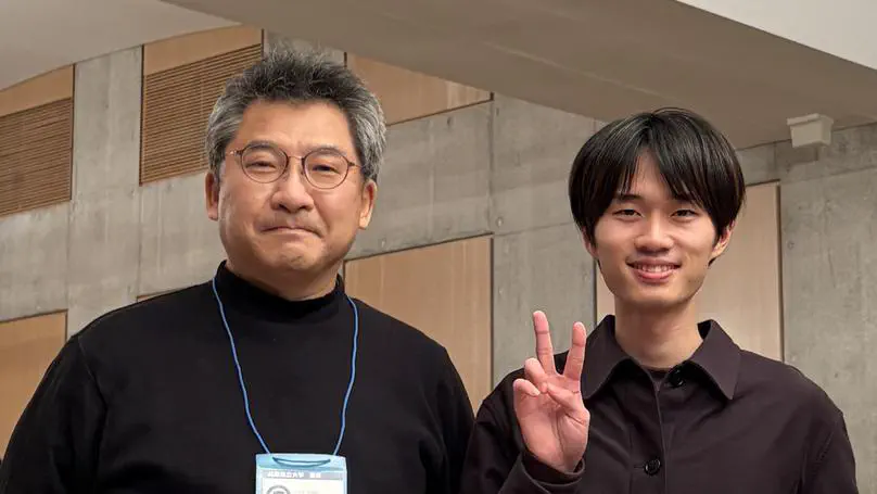 豊島聖羽さんがポスター賞を受賞しました
